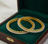 Pearl Flower Bangle Set-00204 | Women Jewelry | Bangles/Bracelets | Brand New