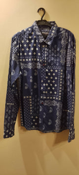 Fifth Avenue | Men Shirts & Tops | Blue & White | Medium | Preloved