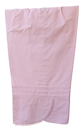 Khaadi | Pink Dobby Embroidered kurta Trouser | Women Branded kurta Trouser | Size Medium | Worn Once