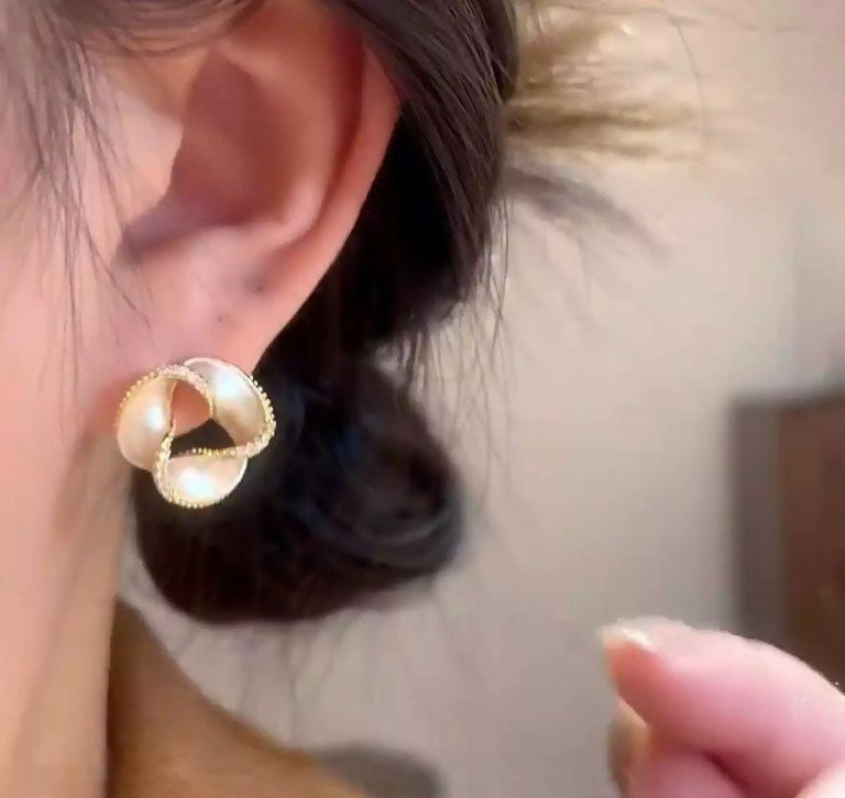 Round Tops Pair-01081 | Women Jewelry | Earrings | Brand New