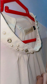 White Western Top | Women Tops & Shirts | XLarge | Preloved
