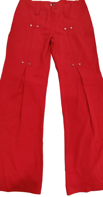 Red Pant Trouser | Girls Bottoms & Pants | Worn Once