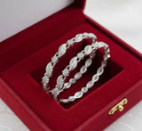 Round Flower/Leaf Bangles Set-00024 | Women Jewelry | Bangles/Bracelets | Brand New
