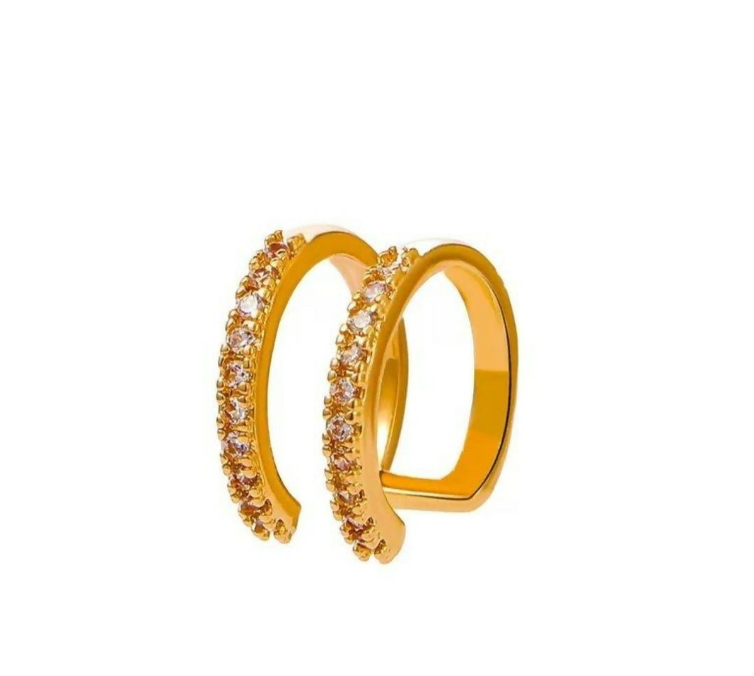 Round Single Ear Cuff-00136 | Women Jewelry | Earrings | Brand New