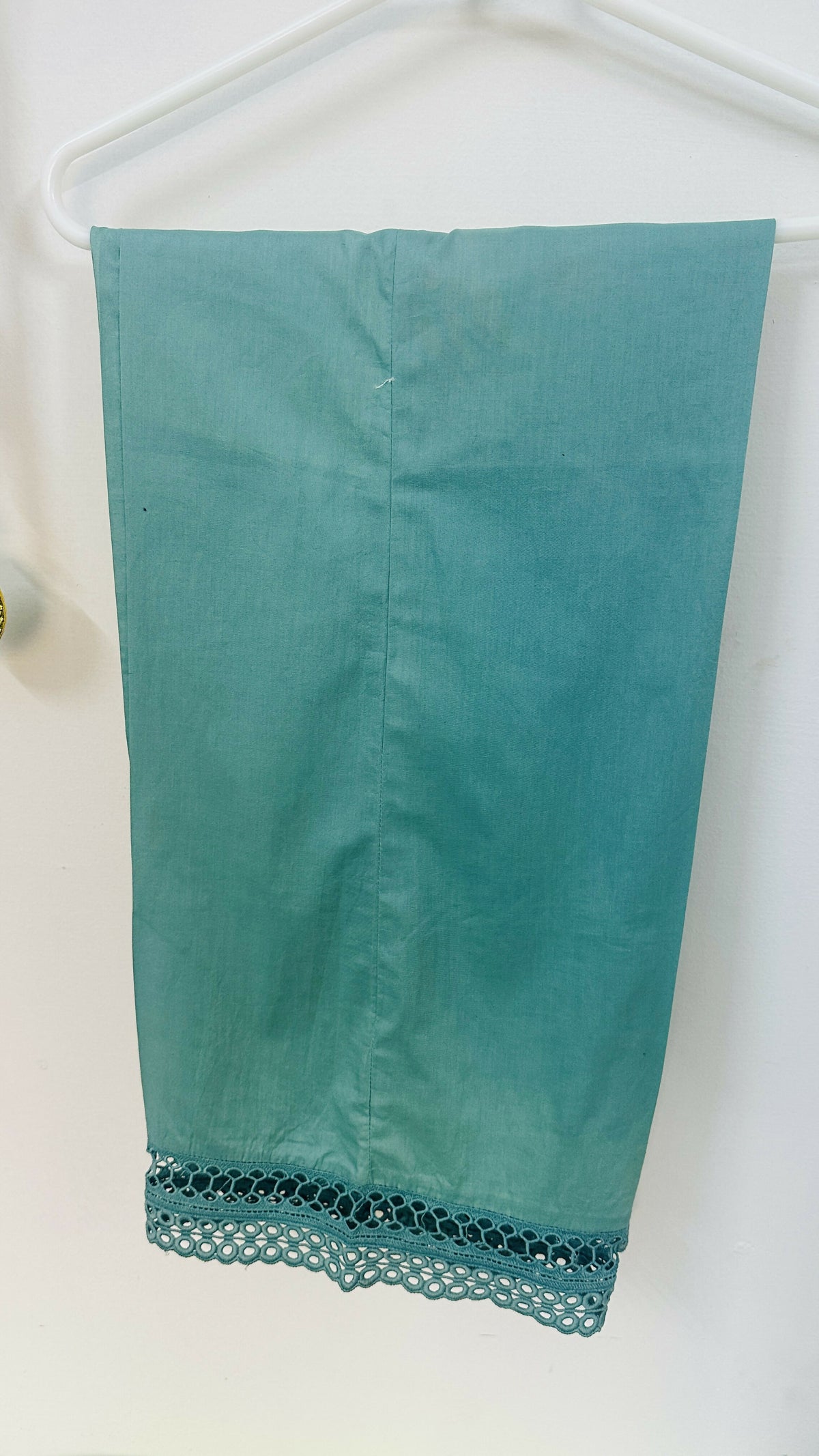 Sana Yasir | Women Branded Kurta | Medium | Teal Green | Preloved