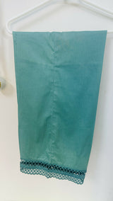 Sana Yasir | Women Branded Kurta | Medium | Teal Green | Preloved