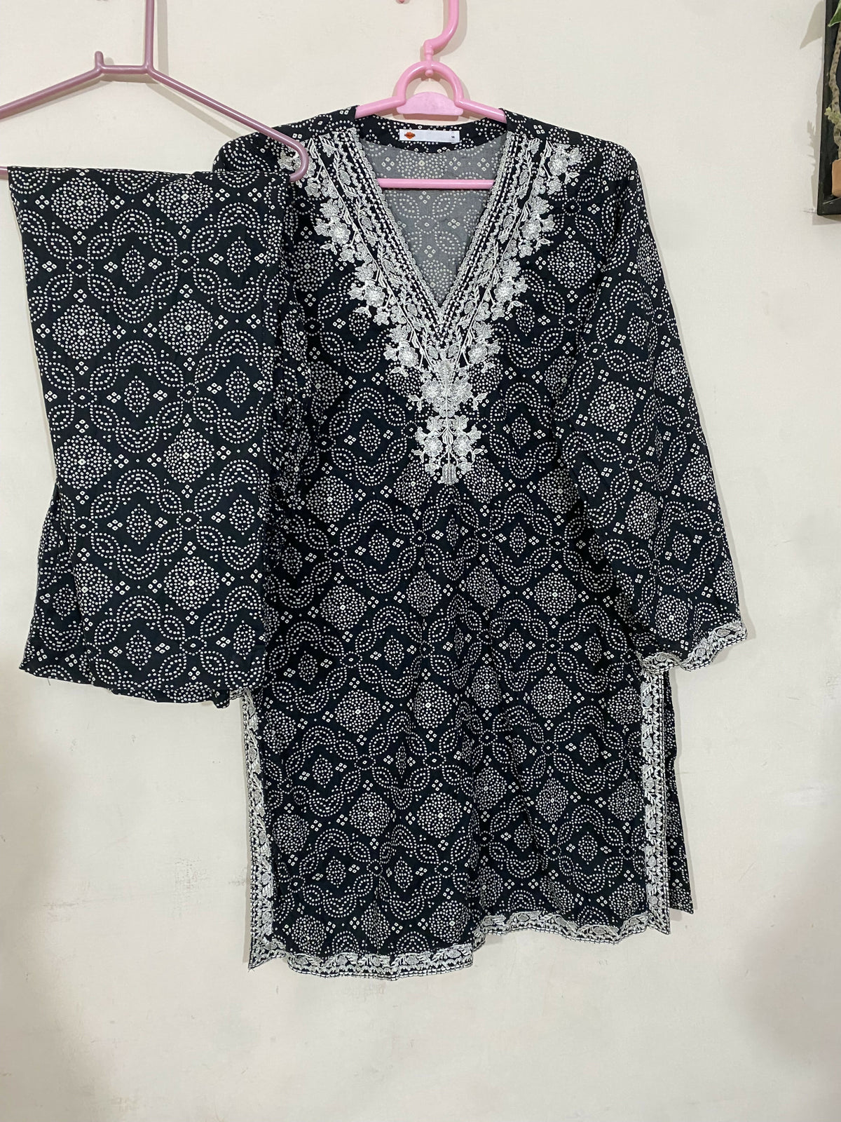 Khaadi | Women Branded Kurta | Black | Large | Worn Once