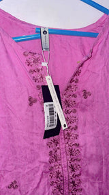 Beyond East | Women Branded Kurta | Medium | Pink | Worn Once
