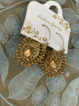 Golden Jhumkas | Women Jewelry | Small | New