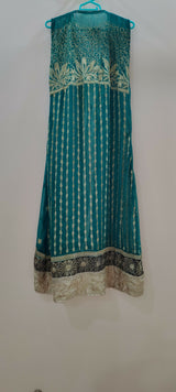 Elegant Gown | Women Locally Made Formals | Green | Small | Preloved