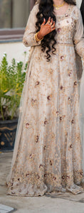 Hand Emroidered Bridal Valima Maxi | Women Bridals | Medium | Worn Once