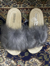 Furr Slippers | Women Shoes | Size : 41 | Brand New