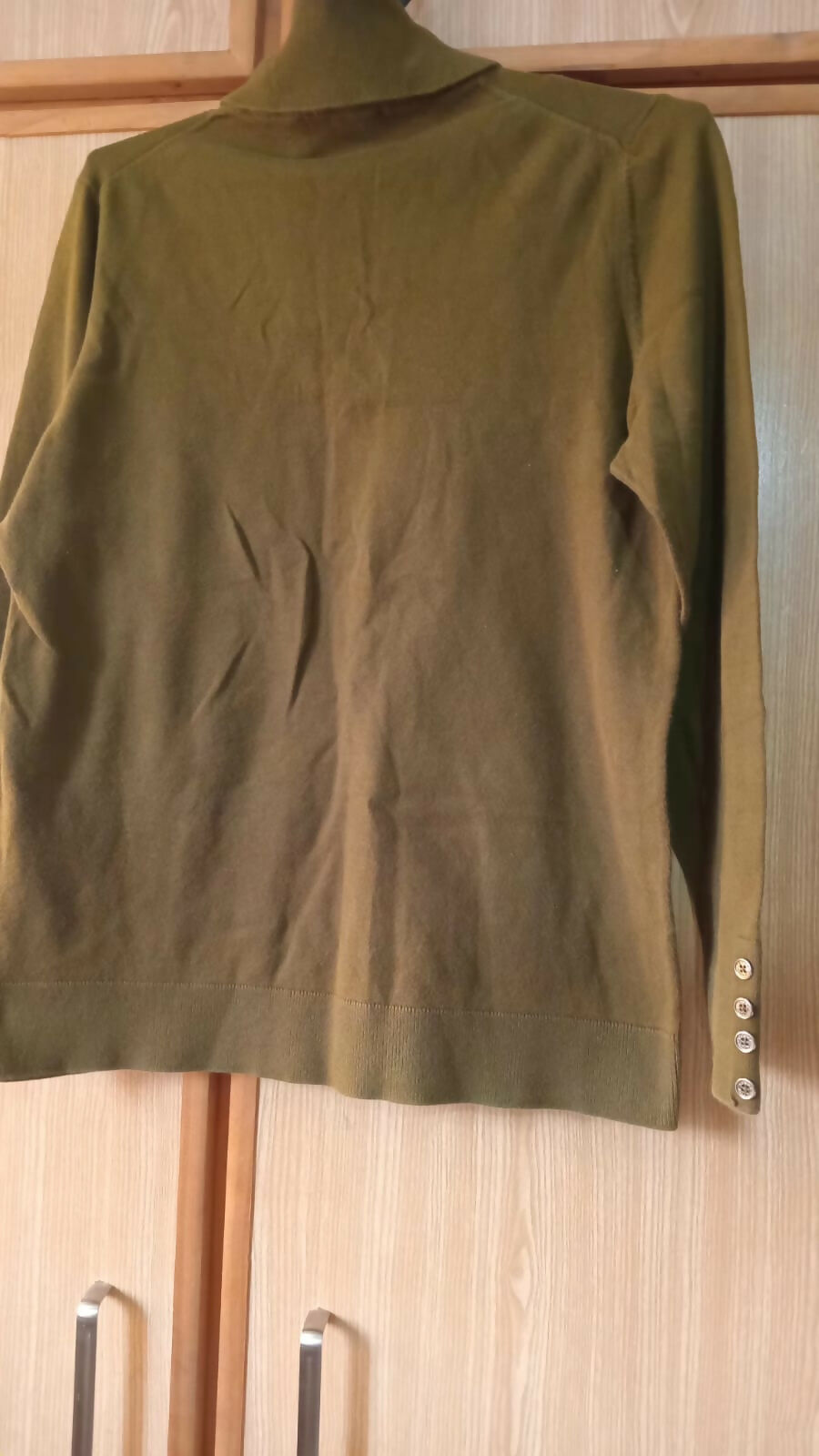 Turtle Neck Shirt | Women Tops & Shirts | Olive Green | Small | New