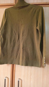 Turtle Neck Shirt | Women Tops & Shirts | Olive Green | Small | New