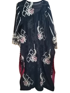 Cotton Net Suit | Women Locally Made Formals | X Large | Preloved