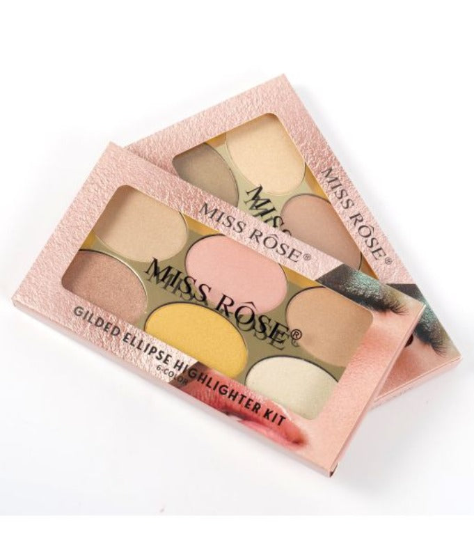 Buy Miss rose Gilded Ellipse highlighters Kit in Pakistan