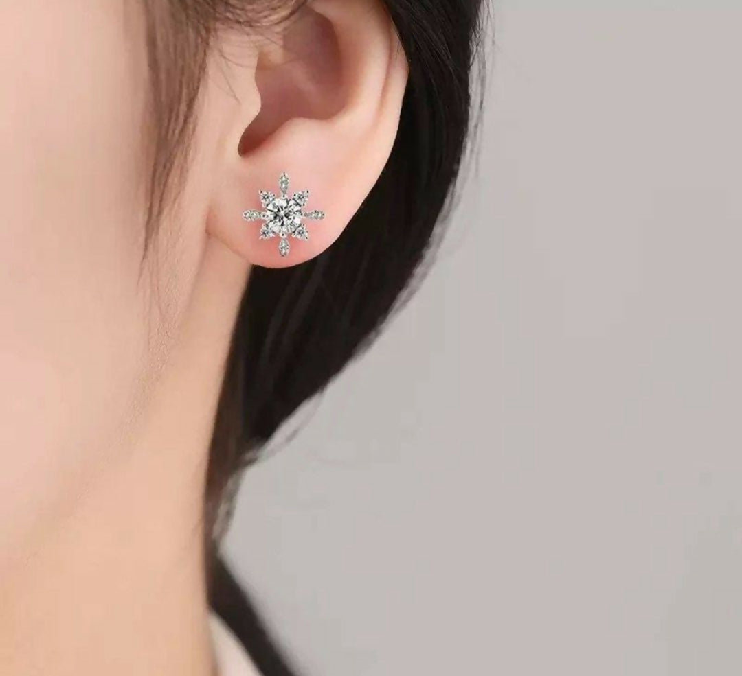 Round Flower Tops-00482 | Women Jewelry | Earrings | Brand New