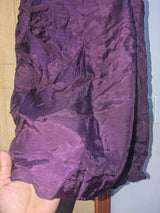 Long Shirt With Plazo | Women Locally Made Formals | Medium | Purple | Worn Once size medium