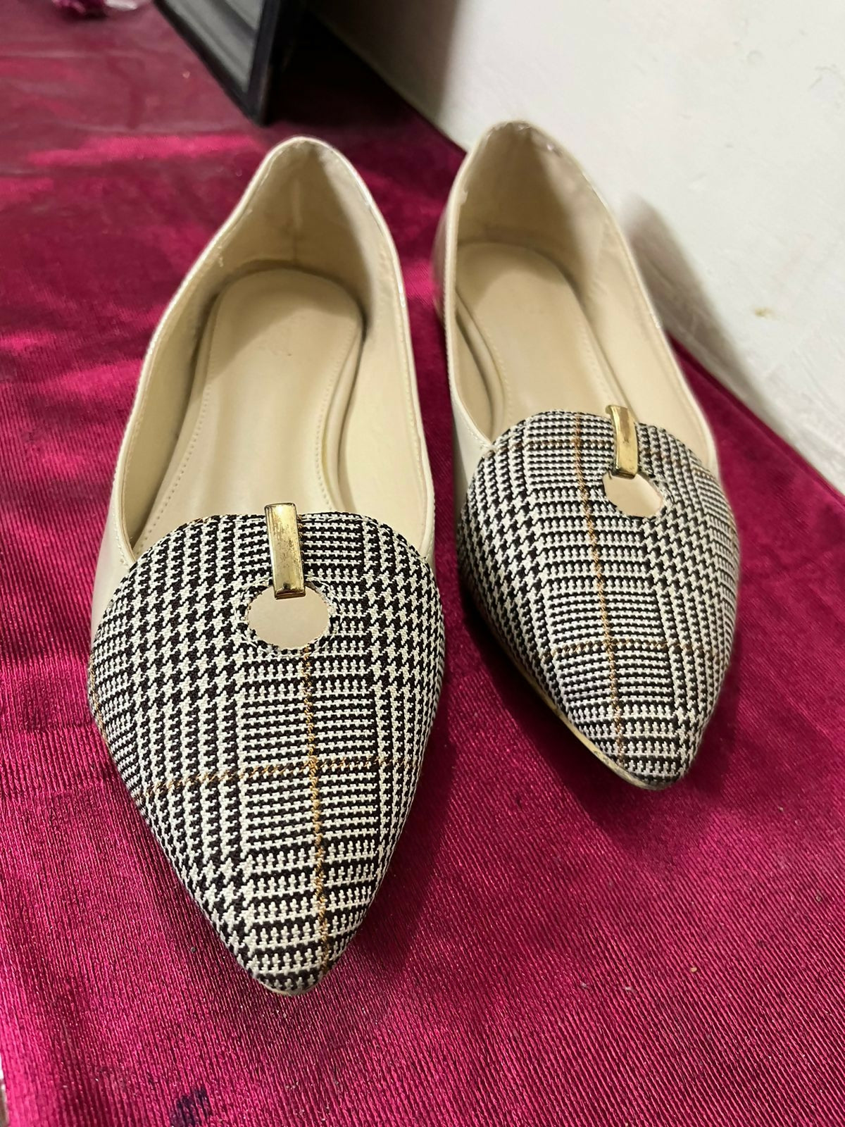 Unze London | Skin Leather Shoes | Women Shoes | Size: 8 | Worn Once