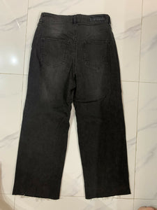 Sapphire | Cropped wide leg Jeans | Waist:27 | Girls Bottoms & Pants | Preloved