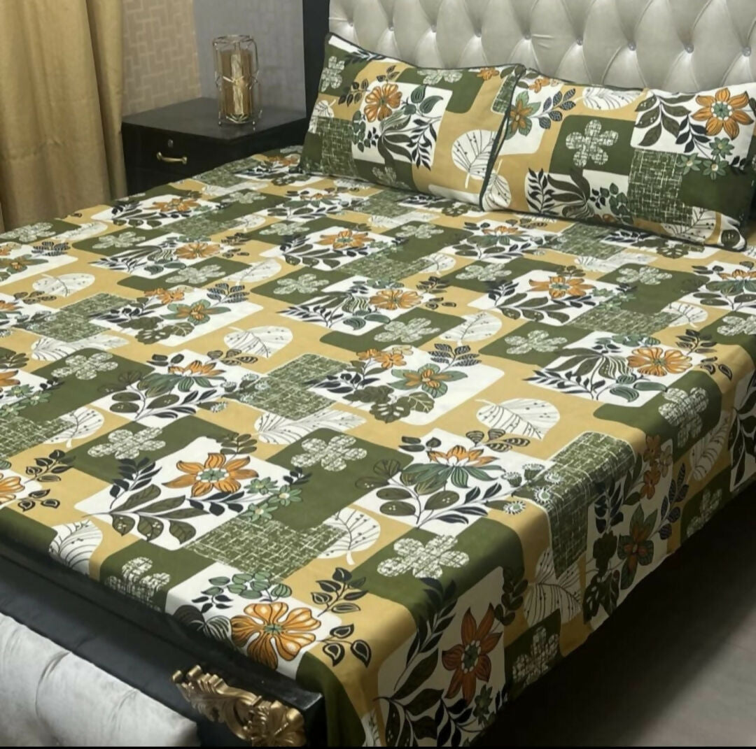 Cotton Double Bedsheets | For Your Home | Home & Decor | Size: 89/92 | Brand New
