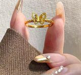 Double Butterfly Ring Adjustable-00777 | Women Jewelry | Rings | Brand New
