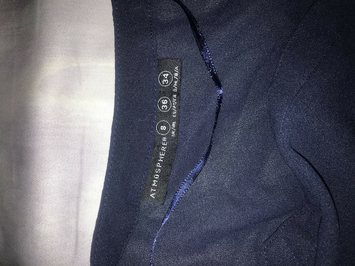 Navy Blue Shirt | Women Locally Made Kurta | Small | Worn Once