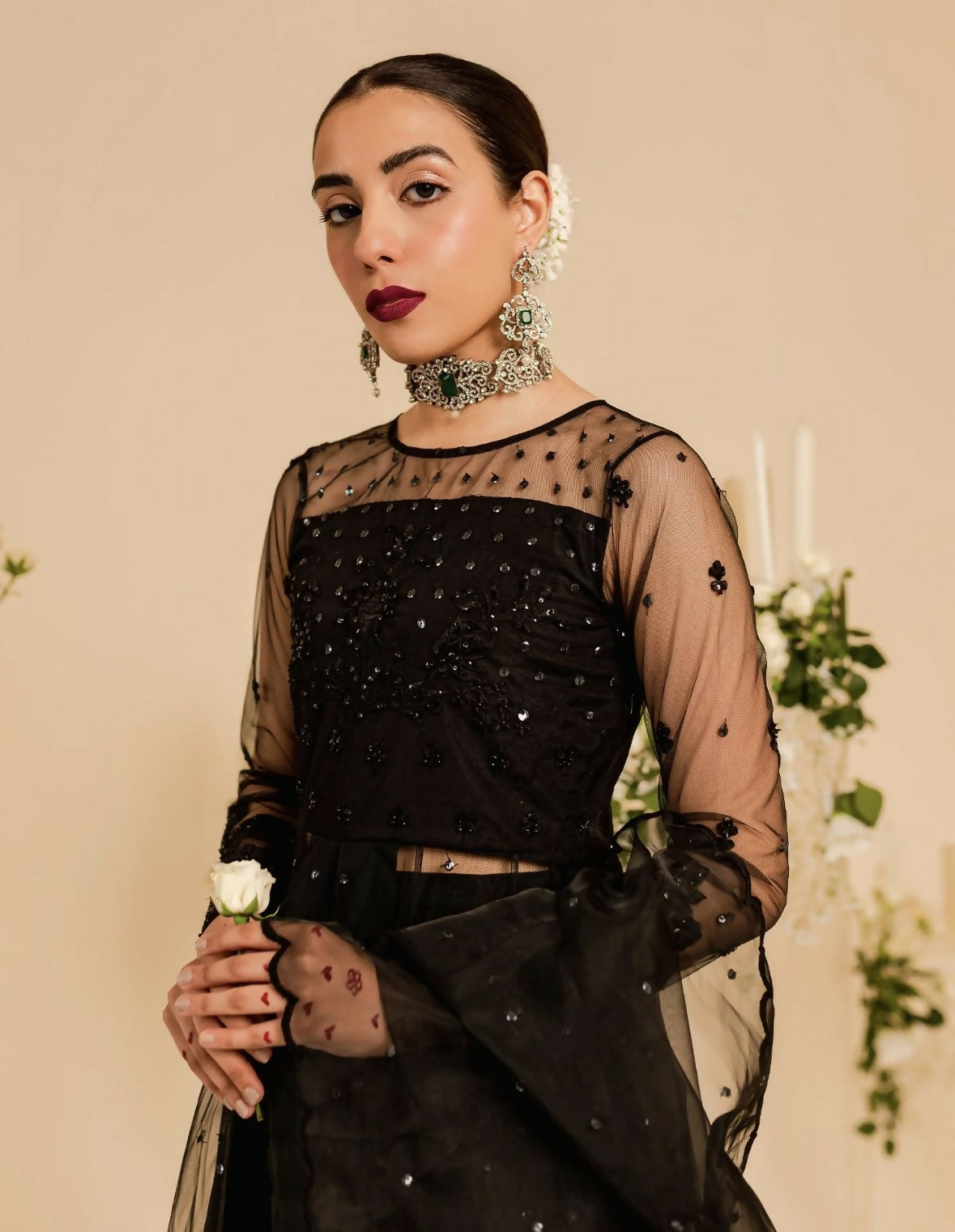 Moonlight Sparkle | Women Frocks & Maxis | Small | Brand New