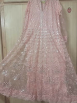 Baby Pink Maxi | Women Locally Made Formals | Medium | Worn Once