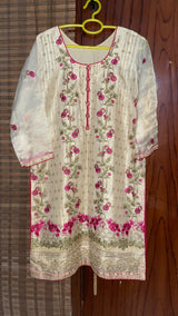 Masoori 2 Pcs Dress | Women Locally Made Kurta | Medium | Worn Once