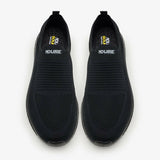 NDURE | Men's Minimalist Monochrome Black Sneakers | SKU:M-SN-TRN-0005 | Men Shoes | Size: 42 | Brand New