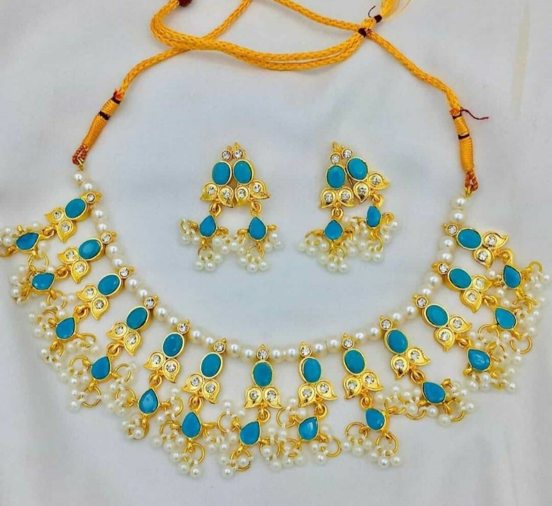 Beza/Saru Collar Necklace set-029 | Women Jewelry | Wedding Jewelry & Sets | Brand New