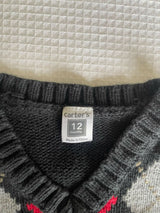 Carter's | Baby Winter | Kids Winter | 12 Mnths | Black & Red | Preloved