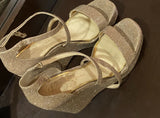 Jessica Simpson | Wedges in Gold | Women Shoes | Size:42 |Worn Once