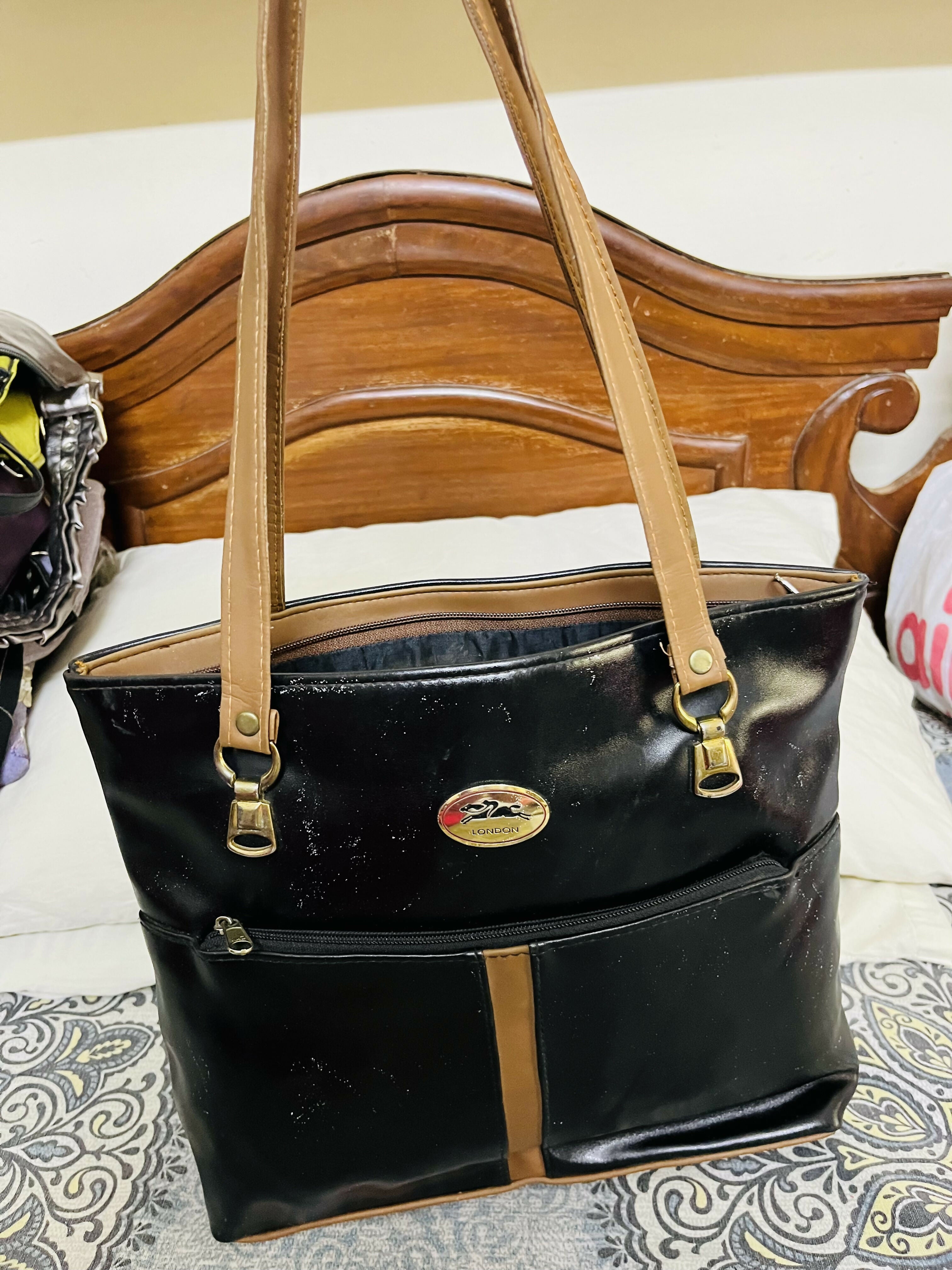 Imported from London | Black Leather Bag | Women Bags | Preloved