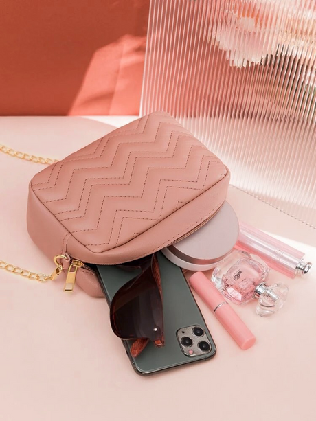 Buy Mini Marvel Crossbody Bag - Pink in Pakistan