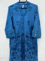 Ethnic | Women Branded Kurta | Blue | XSmall | Preloved