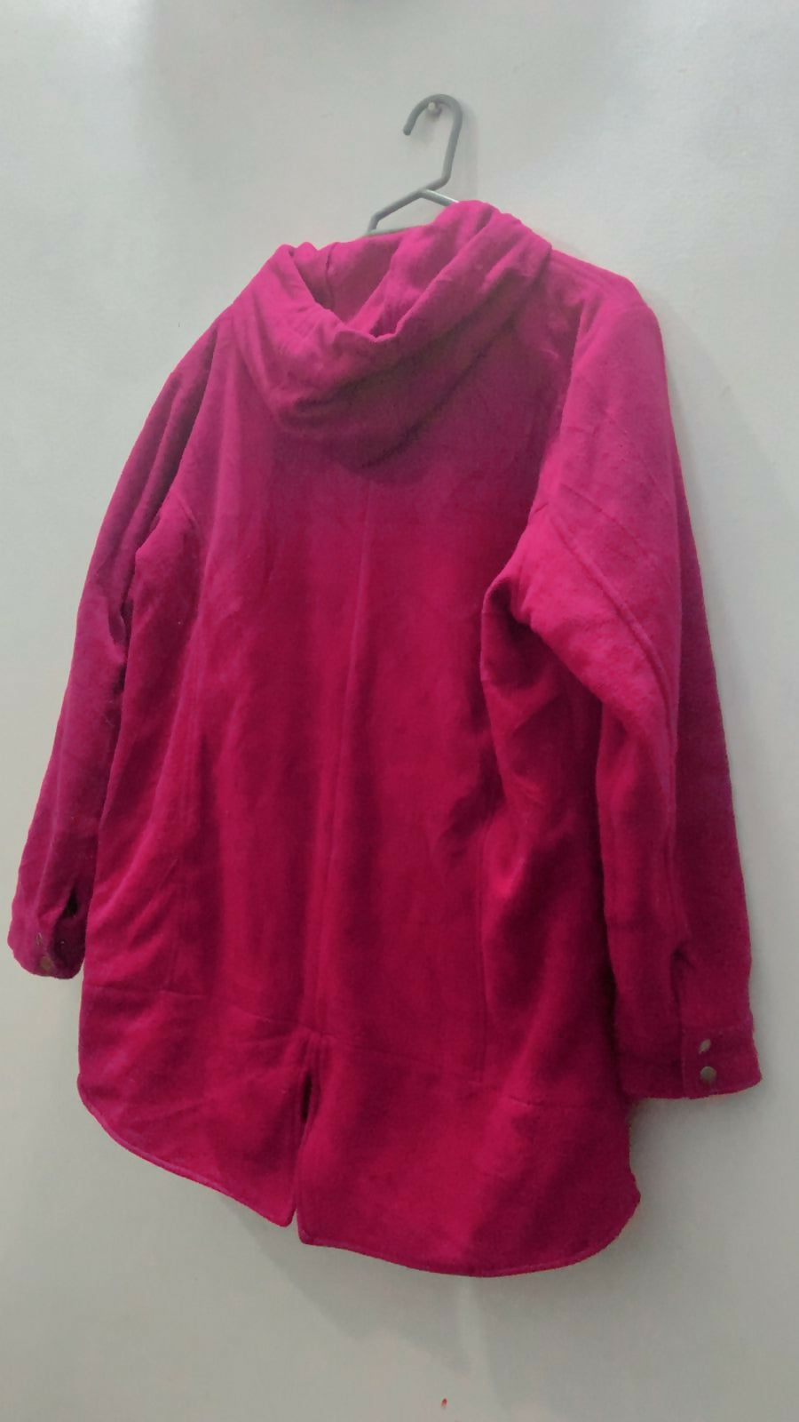 Pink Coat With Cap | Women Sweaters & Jackets | Medium | Preloved