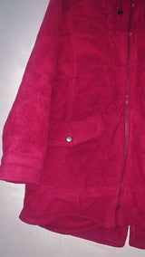 Pink Coat With Cap | Women Sweaters & Jackets | Medium | Preloved