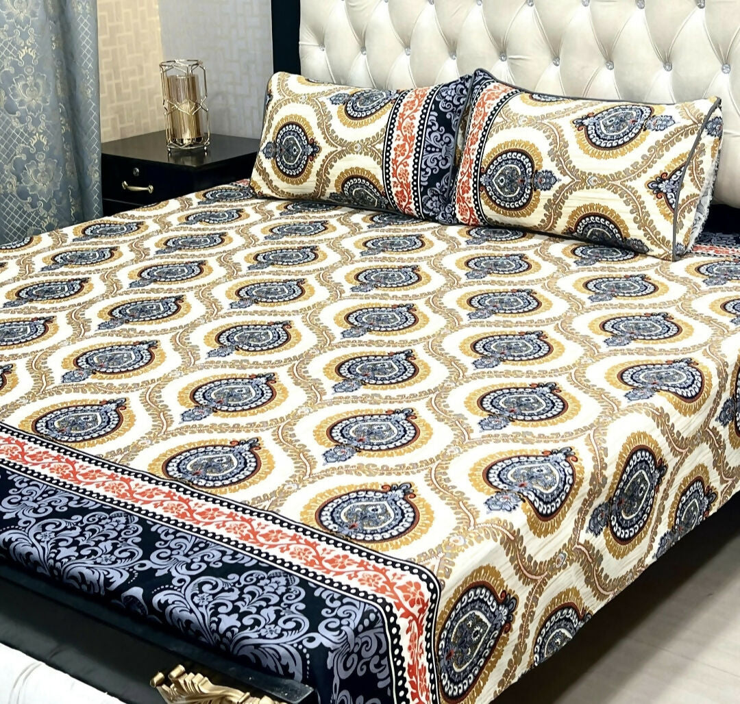 Cotton Double Bedsheets | For Your Home | Home & Decor | Size: 89/92 | Brand New