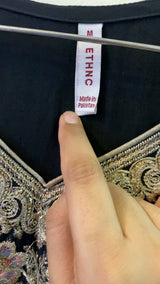 Ethnc | Women Branded Formals | Black | Medium | Worn Once