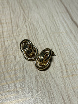 Golden Earrings | Women Jewelry | Earrings | Small | Worn Once