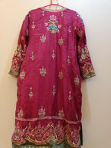 Agha Noor | Women Branded Kurta | Pink | Medium | Preloved