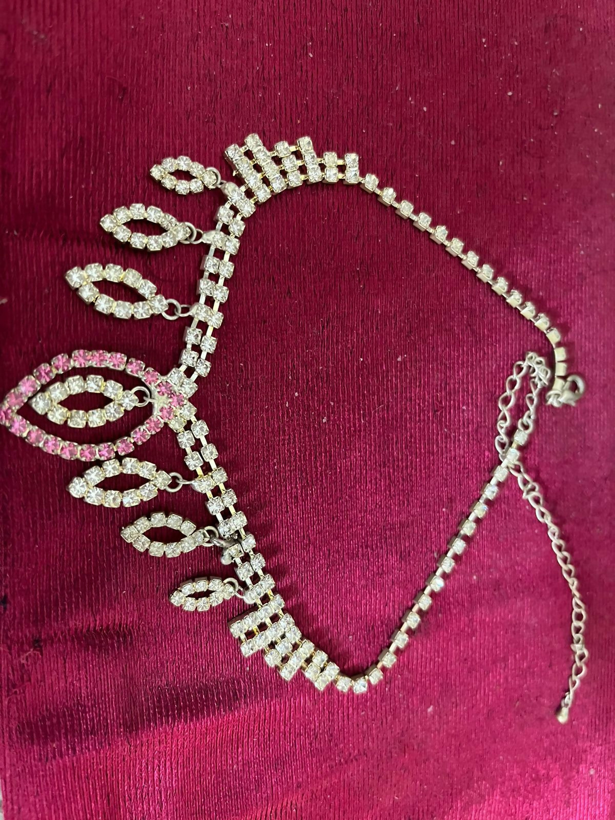 Imported from Saudia | Elegant Silver Necklace Set | Women Jewelry | Worn Once