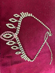 Imported from Saudia | Elegant Silver Necklace Set | Women Jewellery | Worn Once