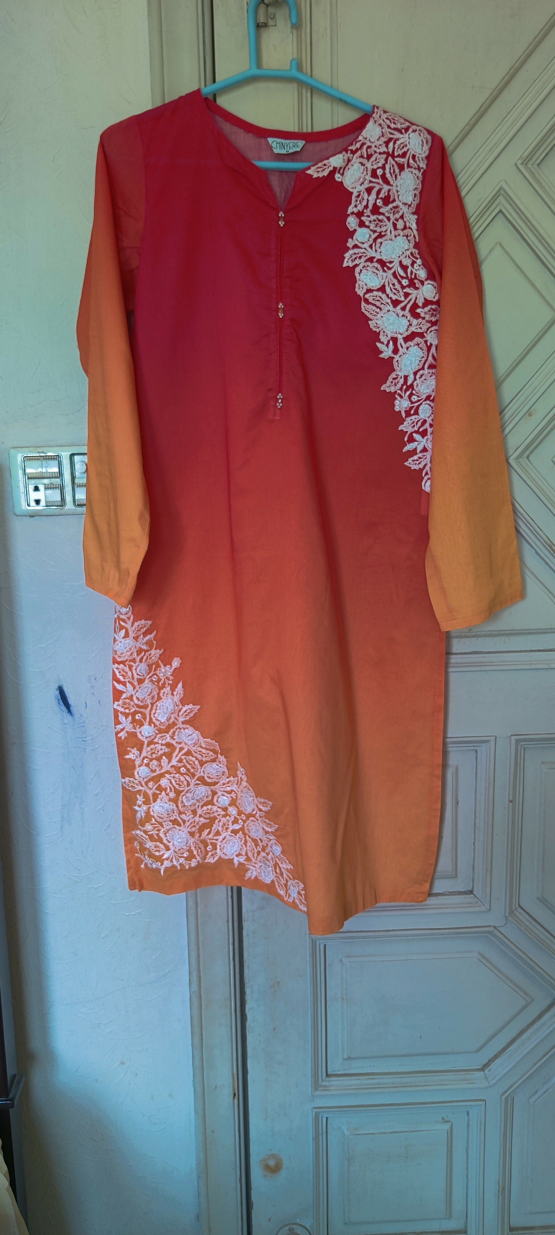 Chinyeer | Women Branded Kurta | Medium | Worn Once