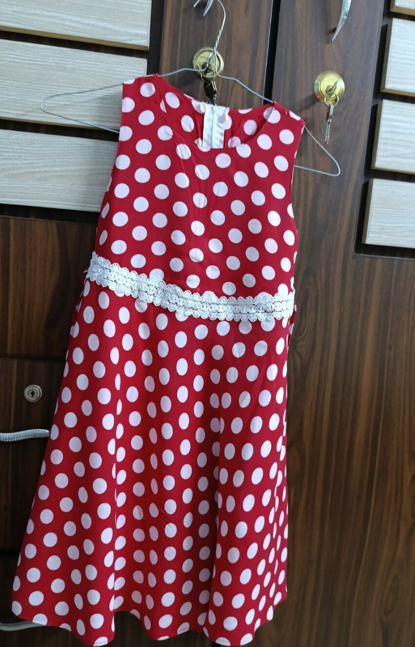 Polka Dot Frock | Kids | Girls Skirts & Dresses | Size: 6 to 8 Yrs | Preloved