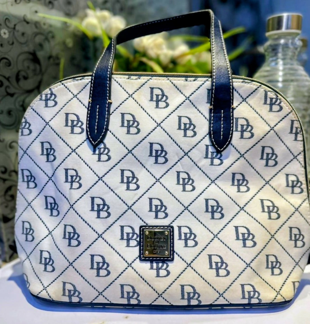 Dooney & Bourke | Women Bags | Shoulder & Tote Bags | Medium | White & Black | Preloved