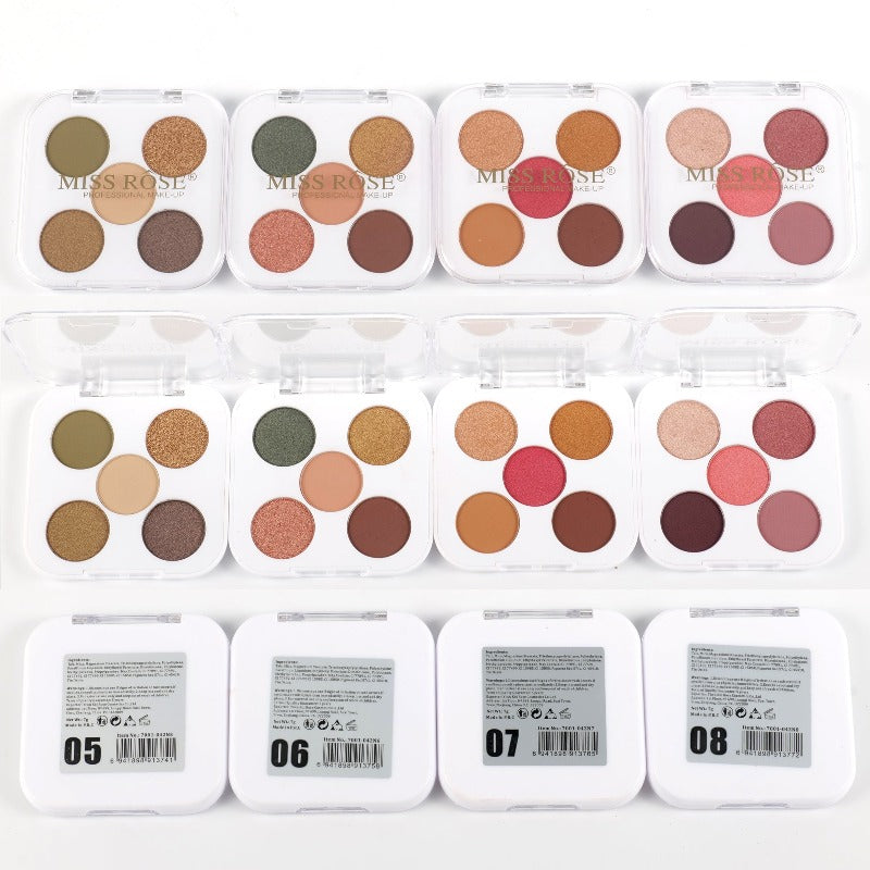 Buy Missrose 5 Color Eye Palette in Pakistan