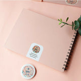 Leaves Doodle Pastel Pink Sketchbook | For Your Home | Books | New
